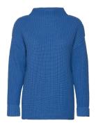 Slfselma Ls Knit Pullover Noos Selected Blue
