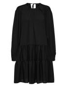 Slfamaya Ls Short Dress Selected Black