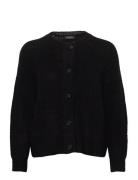 Slflulu Ls Knit Short Cardigan Noos Selected Black