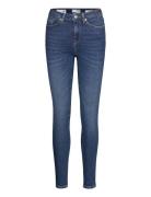 Slfsophia Mw Skinny Dark Blu Jean U Noos Selected Blue