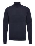 Slhmaine Ls Knit Roll Neck W Noos Selected Navy