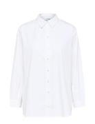Slfreka Ls Shirt B Selected White