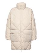 Slfheidi Puffer Jacket B Selected Cream