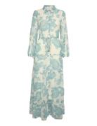 Crsamira Dress - Kim Fit Cream Patterned