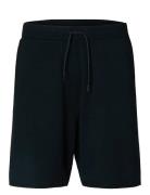 Slhteller Knit Shorts Selected Navy