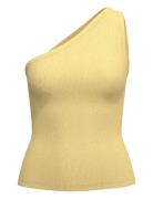 Slfanna Shoulder Top Selected Yellow