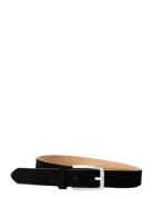 Slhsander Suede Belt Selected Black