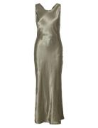 Slfselene Sl Cowl Back Midi Dress B Selected Silver
