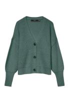 Vmlea Ls V-Neck Cuff Cardigan Noos Vero Moda Green