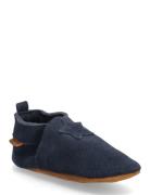 Elastic Slipper Suede En Fant Navy