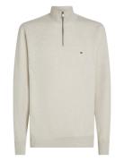 Essential Fleece 1/4 Zip Tommy Hilfiger Cream