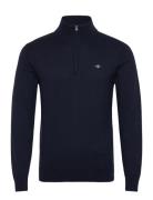 Cotton Half Zip GANT Navy