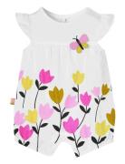 Knit Play Suit Boboli White