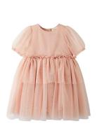 Nmfliberty Ss Tulle Dress Lil Lil'Atelier Pink