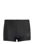 Performance Big Bars Swim Boxer Adidas Sportswear Black