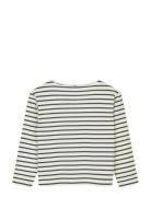 Soft Single Telli Tee Ls Mads Nørgaard Cream