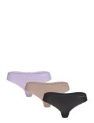 Thong 3Pk Calvin Klein Purple