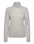 Rmwsofia Wool Ls Roll-Neck Pullover RM By Rosemunde Grey