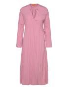 2342 Pleated Poly, Long Sleeve Wrap STINE GOYA Pink