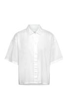 S/S Button Down Calvin Klein White