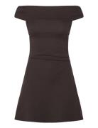 Strapless Dress Mango Brown