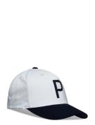 Crafted P Cap PUMA Golf White