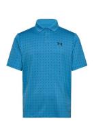 Ua Perf 3.0 Printed Polo Under Armour Blue