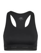 Graphic Sports Bra Casall Black
