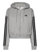 W 3S Ft Fz Hd Adidas Sportswear Grey