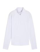 W Pure 2.0 1/4 Zip PUMA Golf White