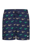 Nike Multi Print 5" Volley Short NIKE SWIM Navy