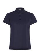 Tailored Fit Piqué Polo Shirt Ralph Lauren Golf Navy