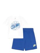 Nkb B Nsw On The Move Jrsy Set Nike Blue