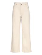Matilda Slouchy Mid Rise Wide Jeans Malina Cream