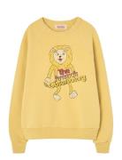 Shark Kid Sweatshirt Yellow THE ANIMALS OBSERVATORY Yellow