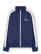 Zebra Kid Track Jacket Deep Blue THE ANIMALS OBSERVATORY Blue