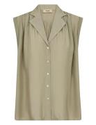 Mmzuno Sl Blouse MOS MOSH Khaki