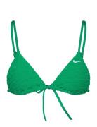 Nike Terry Triangle Bikini Top NIKE SWIM Green