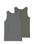 Nkmtank Top 2P Noos Name It Grey