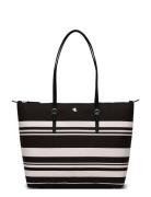 Nylon Medium Keaton Tote Bag Lauren Ralph Lauren Black