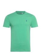 Custom Slim Fit Jersey Crewneck T-Shirt Polo Ralph Lauren Green