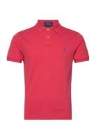 Basic Mesh-Ssl-Knt Polo Ralph Lauren Red