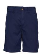 8.5-Inch Classic Fit Linen-Cotton Short Polo Ralph Lauren Blue