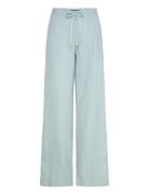 Linen Wide-Leg Pant Lauren Ralph Lauren Blue