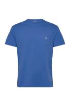 Classic Fit Jersey Pocket T-Shirt Polo Ralph Lauren Blue