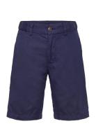 Straight Fit Linen-Cotton Short Ralph Lauren Kids Navy