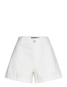 Cotton Chino Short Polo Ralph Lauren White