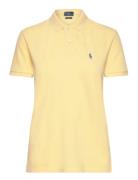 Classic Fit Piqué Polo Shirt Polo Ralph Lauren Yellow