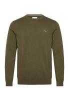 Classic Cotton C-Neck GANT Green