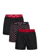 Woven Boxer Triplet HUGO Black
